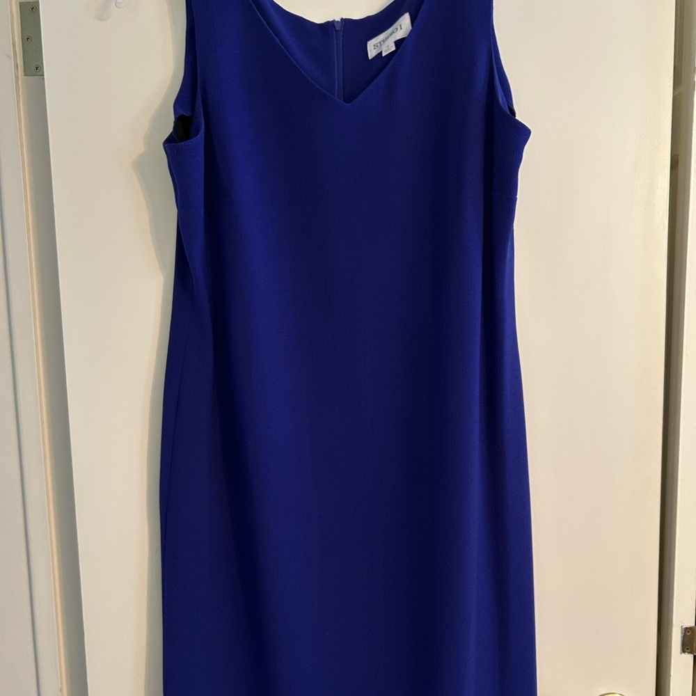 Studio Royal Blue Long Dress with Jacket. Perfect for a special occasion.
